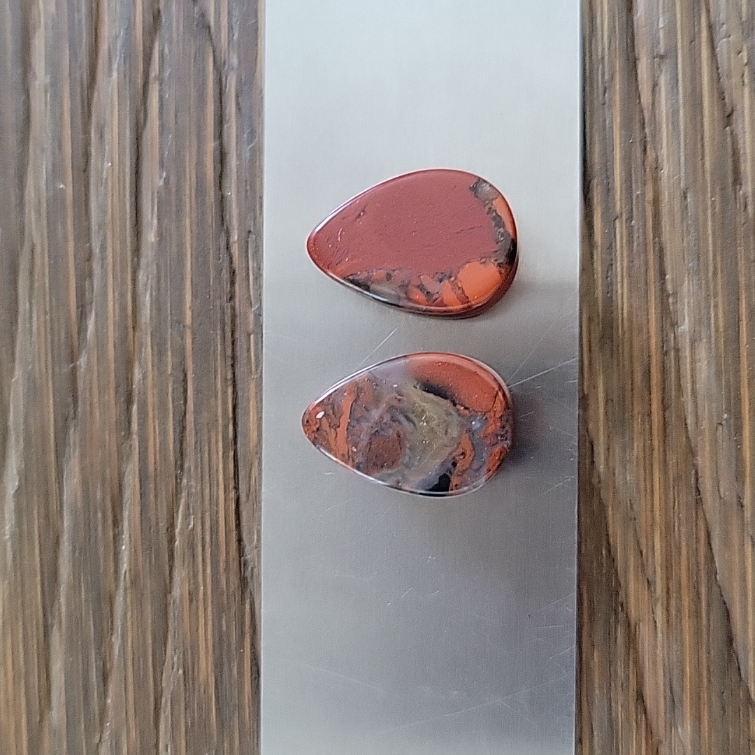 Teardrop Jasper Ear Plugs